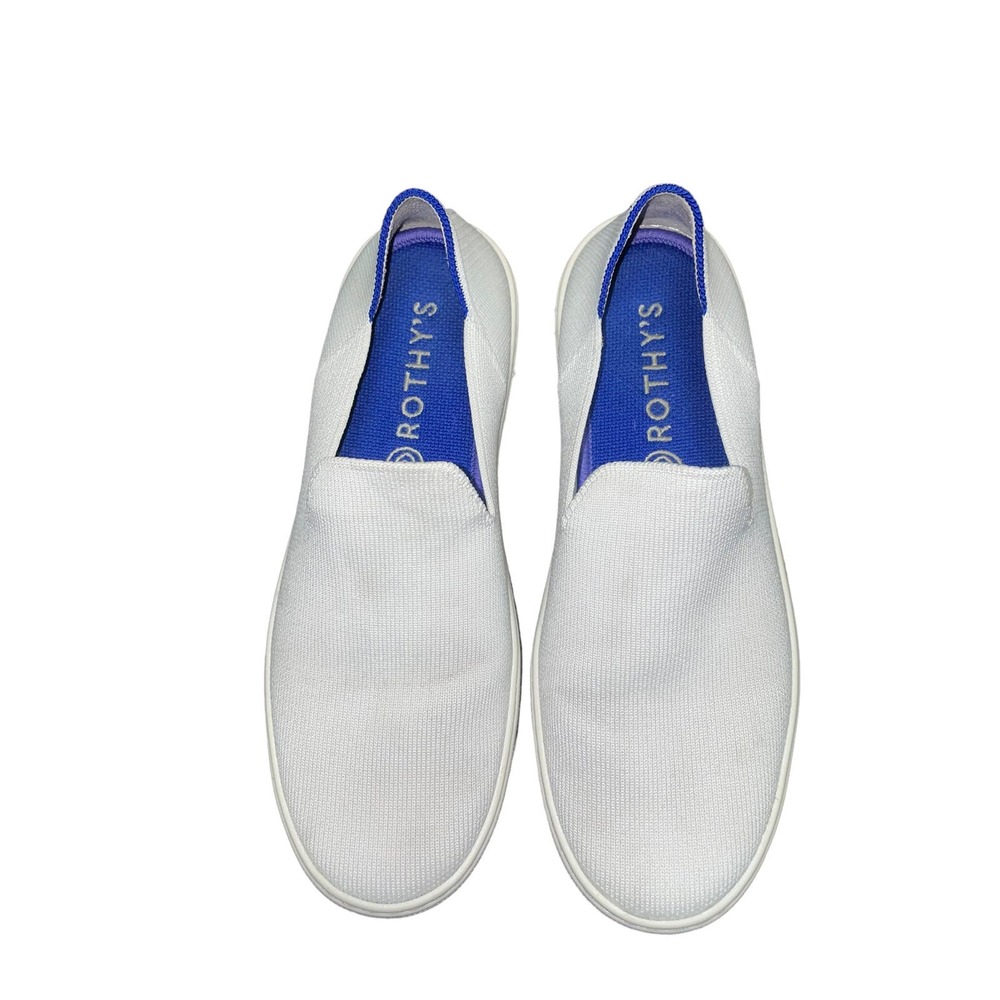 Rothy's Textile Bright White The Original Slip On Sneaker Women’s US 8
